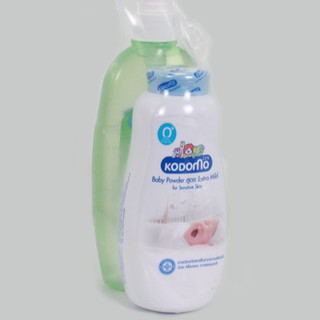 BỘ SỮA TẮM TẶNG PHẤN RÔM KODOMO TRẺ EM THÁI LAN 400ml