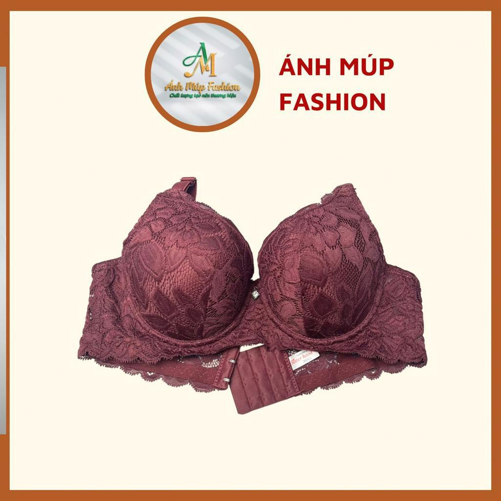 Áo lót Bigsize nữ 852 Ánh Múp Bigsize, Bra cup C có gọng, Bản to, Mềm mại, Nâng Ngực, Che khuyết điểm