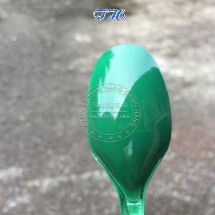 Combo 4 chai sơn samurai 27/162 Màu xanh lá gồm: uch210 - 2/102 - 27/162 - k1k - giấy nhám p800