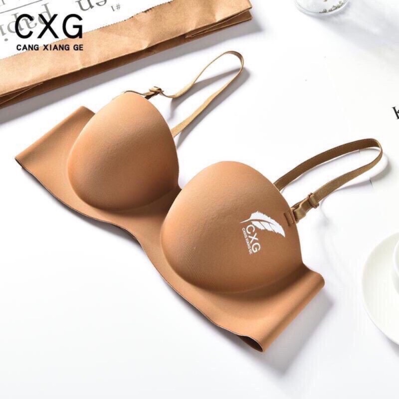 Áo lót su đúc không gọng mút dày 4cm siêu êm, áo lót su nan ngực MSA08 - uyên vũ shop