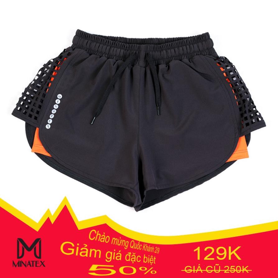 Quần short bơi, quần đùi đi biển 2 lớp cho nữ 5 màu . ` " ! ` * | BigBuy360 - bigbuy360.vn