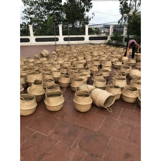 Giỏ cói đựng đồ, trồng cây cảnh ( để Free ship CHAT ngay với người bán)