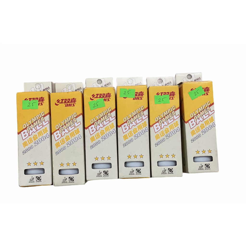 (SALE SALE) Quả Bóng Bàn 3 Sao Độ Cựng Cao Tròn Đều Dùng Trong Tập Luyện Và Thi Đấu