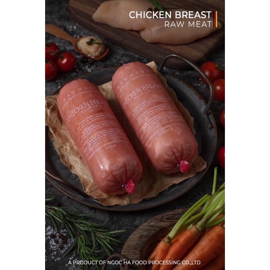 [Mã 155FMCGSALE giảm 7% - tối đa 100K đơn 500K] Thức Ăn Thô Hoàn Chỉnh Cho Mèo