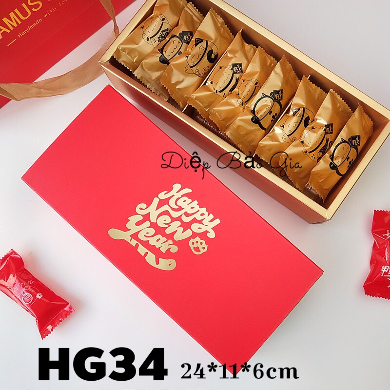 Hộp đựng bánh/kẹo TẾT 2022