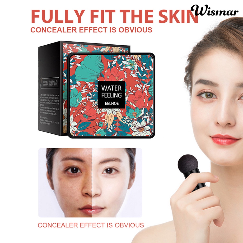 Kem nền che khuyết điểm WIS 20g dưỡng ẩm chống thấm nước tự nhiên kèm cọ đầu nấm
 | BigBuy360 - bigbuy360.vn
