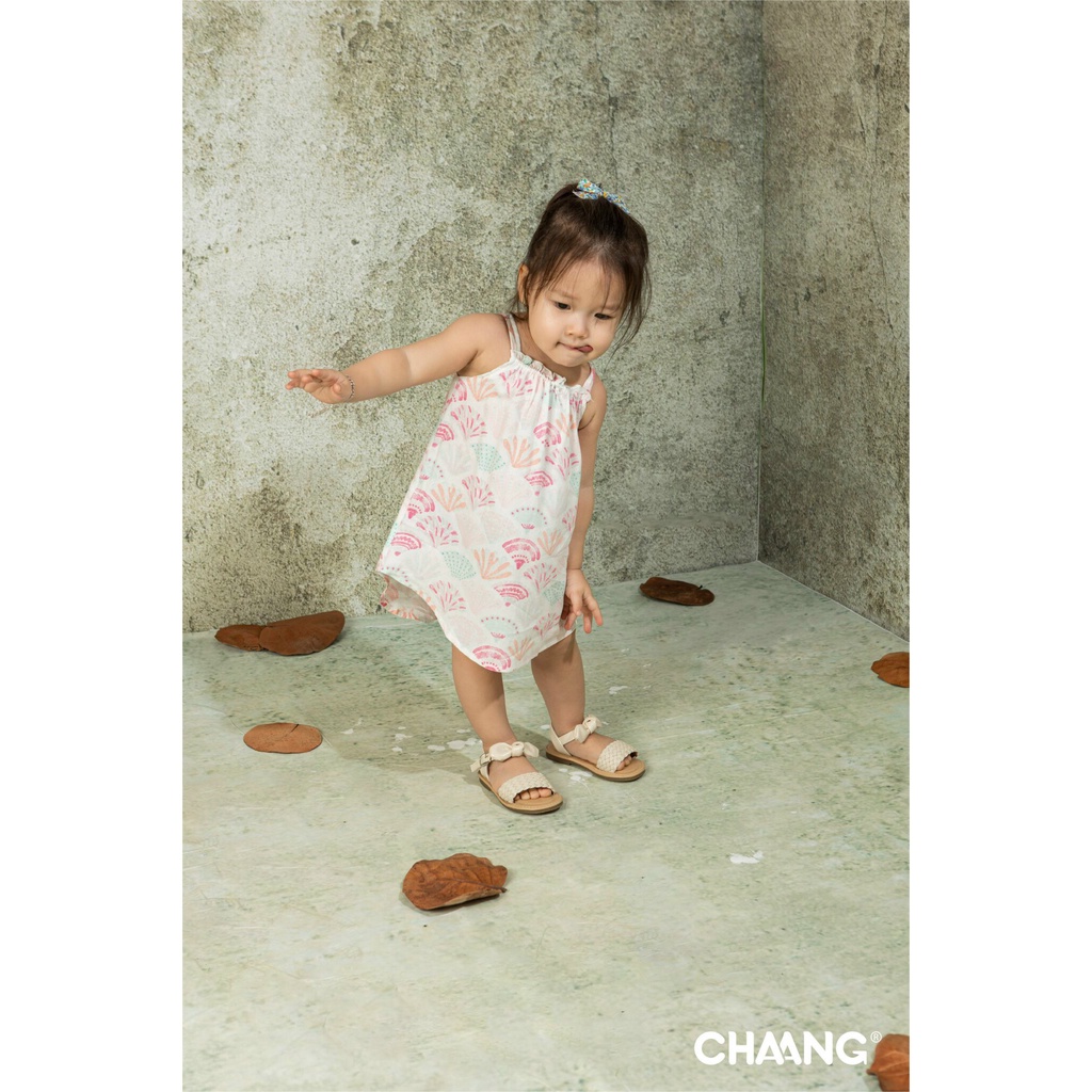 [CHÍNH HÃNG] Váy ba lỗ lanh bé gái Sea Chaang