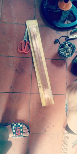 Thanh đồng đỏ dài 20cm rộng 5cm dày 1cm