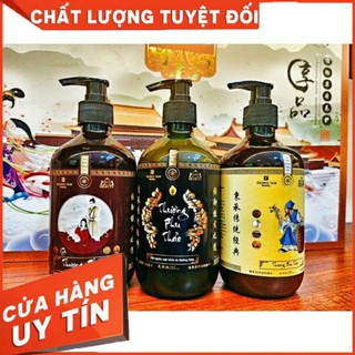   CHÍNH HÃNG  Dầu Gội Thượng Phu Thảo - Dưỡng Sinh - Thảo Dược - Giảm Rụng Tóc -Gàu- Massage Gừng Nóng 500ml dùng tại Spa 