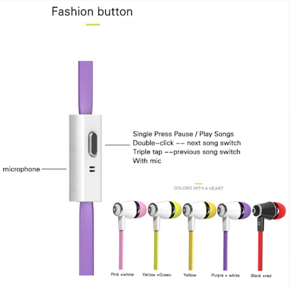 Tai Nghe Nhét Tai Jm 21 Có Micro Âm Thanh Siêu Trầm Cho táo Xiaomi