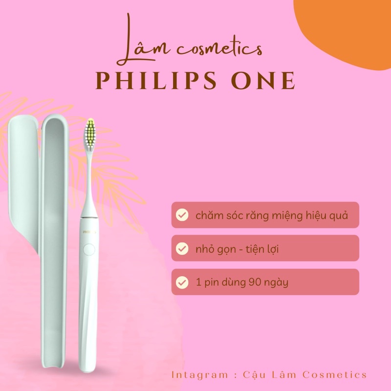 BÀN CHẢI ĐIỆN PHILIPS ONE DÙNG PIN AAA