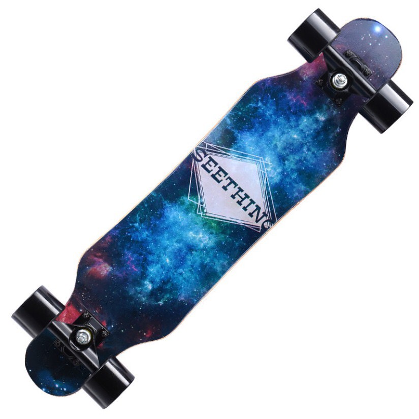 Ván trượt Skateboard gỗ nhám 7 lớp in hình không phát sáng ( Bảo hành 1 đổi 1 trong 7 ngày )