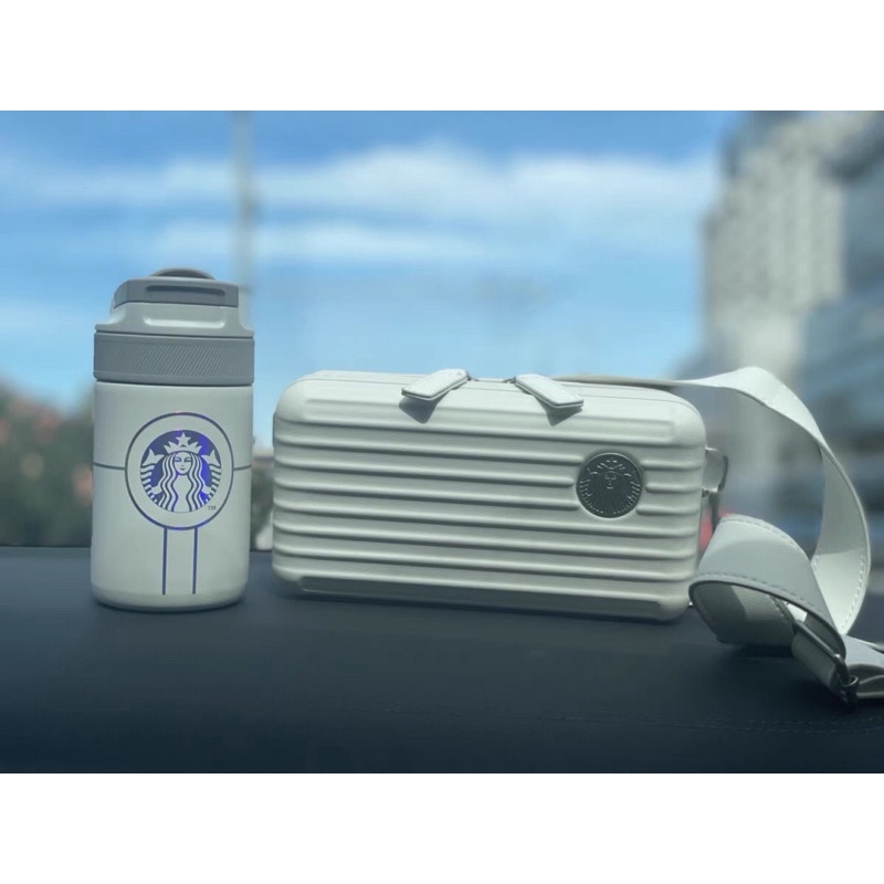 Cốc Starbucks Kambukka  2 màu trắng và tím cực yêu chính hãng