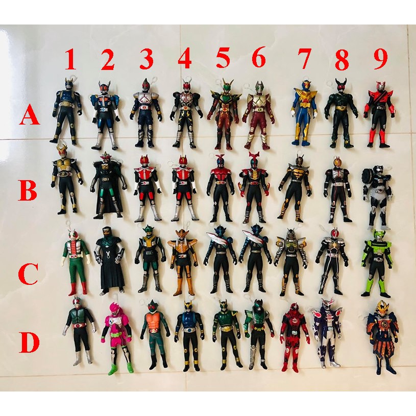 Đồ chơi Figure Kamen Rider các loại - Siêu nhân mặt nạ.