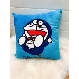 Gối vuông cao cấp Doremon thông minh huyền thoại (chọn mẫu)