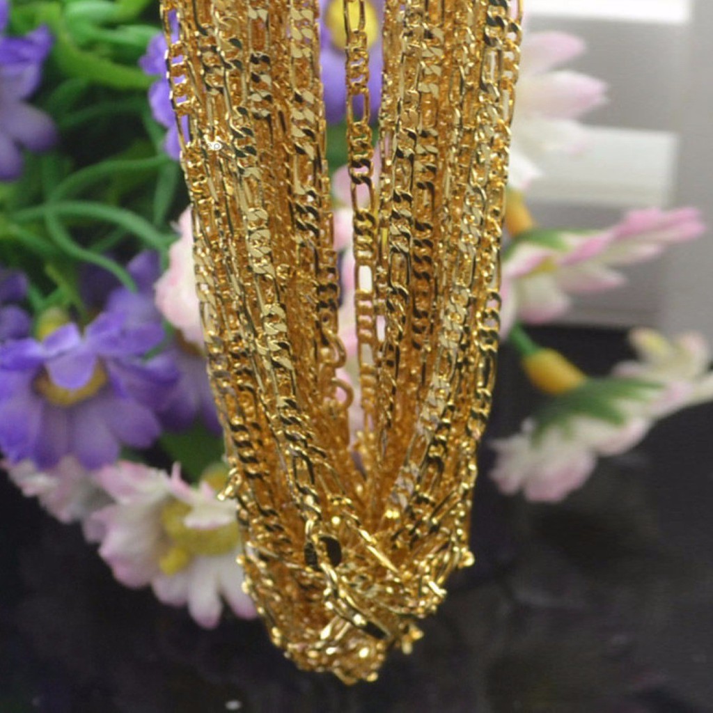 Vòng cổ Mạ Vàng 18K Thời Trang 16-30 &quot;