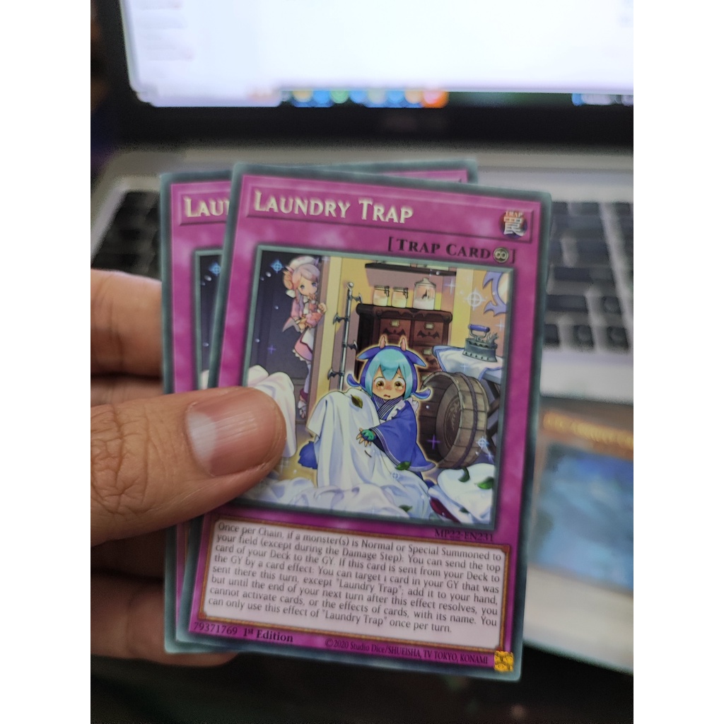 1 lá thẻ bài Laundry Trap - MP22-EN231 - Rare 1st Edition