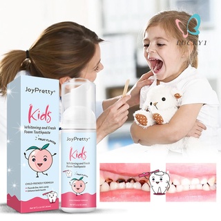 Kem đánh răng tạo bọt giúp làm trắng răng cho bé
