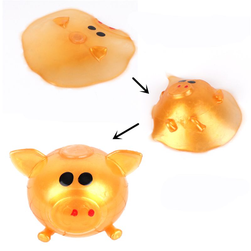 Đồ Chơi Xếp Hình Chú Heo Đáng Yêu 2.36x2.36x2.36 &quot;
