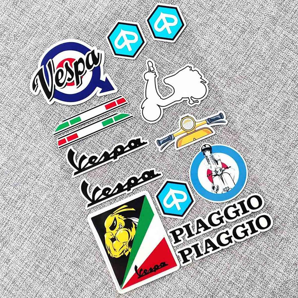 Decal Dán Trang Trí Xe Mô Tô Hình Người Lái Xe Mô Tô