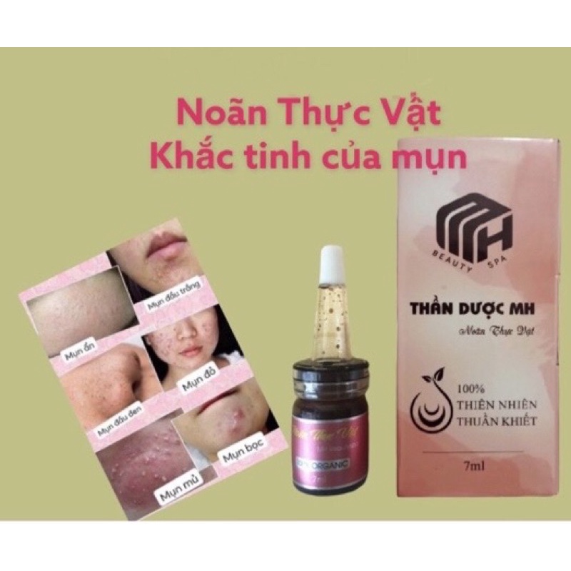 Noãn thực vật khắc tinh của mụn