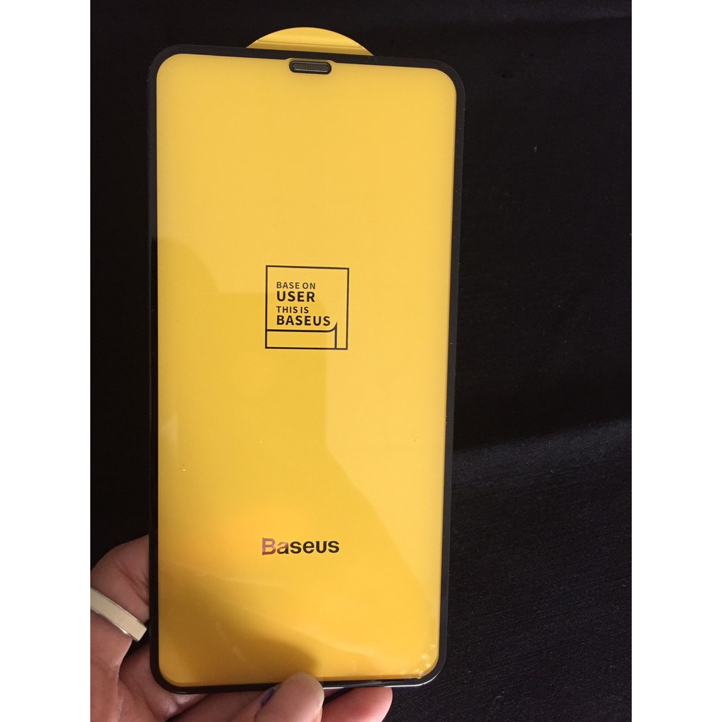 Cường lực Baseus [Iphone Xs Max, 11Pro Max] Full màn hình