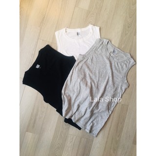 Áo ba lỗ G.AP xuất xịn dư, 100% cotton thun mềm rượi siêu mát, áo ba lỗ mặc ngoài hoặc mặc lót bên trong áo sơ mi
