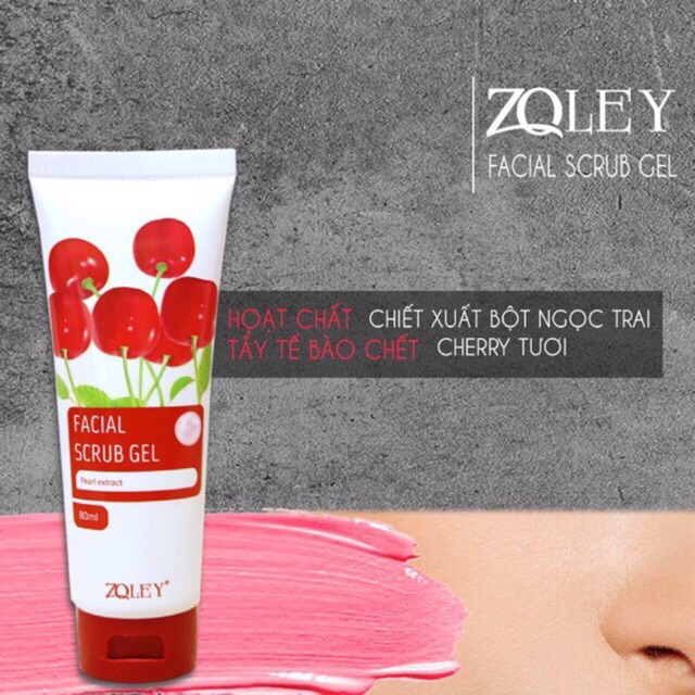 🍒 🍒 Gel tẩy tế bào chết Cherry của Zoley