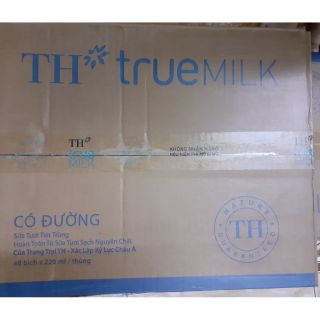 Tăng giỏ vải _Sữa TH True milk cóa đường bịch 220ml( 48 bịch có đường) thumbnail