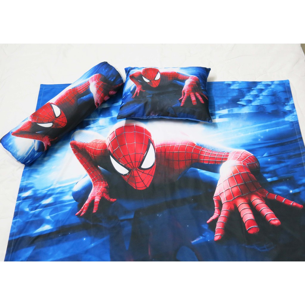 Vỏ gối và chăn Người nhện Spiderman