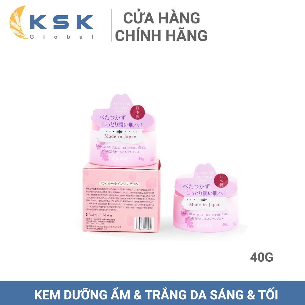 GEL DƯỠNG TRẮNG HỒNG - KSK ALL IN ONE GEL S 40G