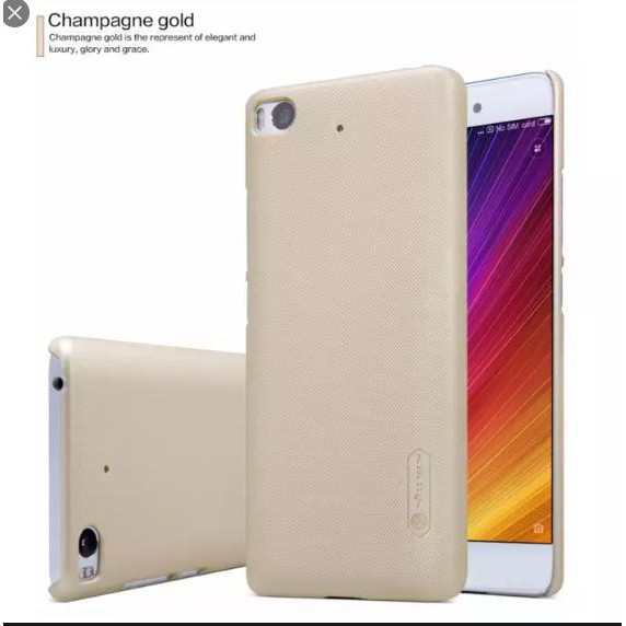 Ốp lưnghựa cứng sần cho Xiaomi Mi5S