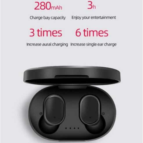 Tai Nghe bluetooth xiaomi Mipods A6S True Wireless Công Nghệ 5.0 Kèm Đốc Sạc ,Cảm Biến Tự Động Kết Nối | BigBuy360 - bigbuy360.vn