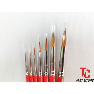 [ TC Art ] Cọ Vẽ Nét HAPPY ROUND