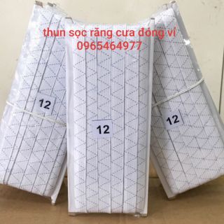 Dây thun mềm luồn quần họa tiết đan sọc răng cưa Tiệp Khắc