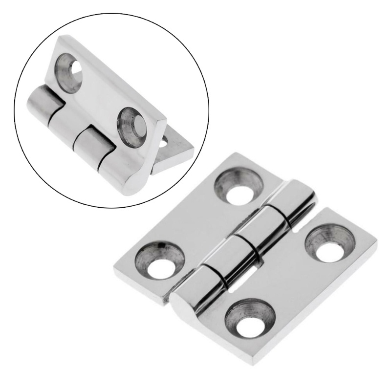 Bản Lề Inox 50x50mm Chuyên Dụng Cho Cửa Tủ Nhà Bếp