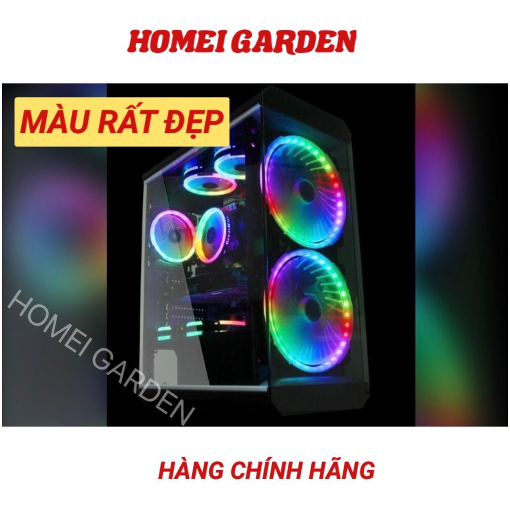 Quạt tản nhiệt CPU máy tính 12CM đèn màu RGB Quạt tản nhiệt chất lượng cao - G0011