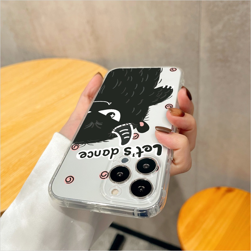 Suntaiho Ốp lưng iphone trong suốt thích hợp cho iPhone 12 13 11 Pro MAX X XR XS MAX 6 6s 7 8 Plus