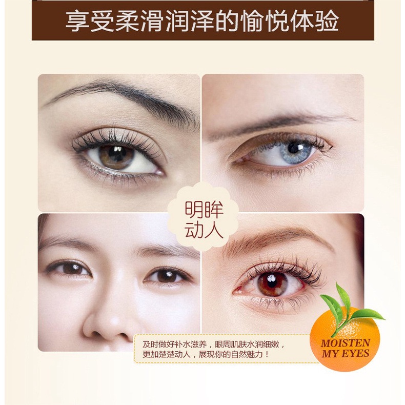 Hộp 36 Miếng Mặt Nạ Mắt Chiết Xuất Từ Quả Cam Bioaqua Dưỡng Ẩm, Chống Nếp Nhăn, Lão Hóa, Giảm Thâm Quầng Mắt Chính Hãng