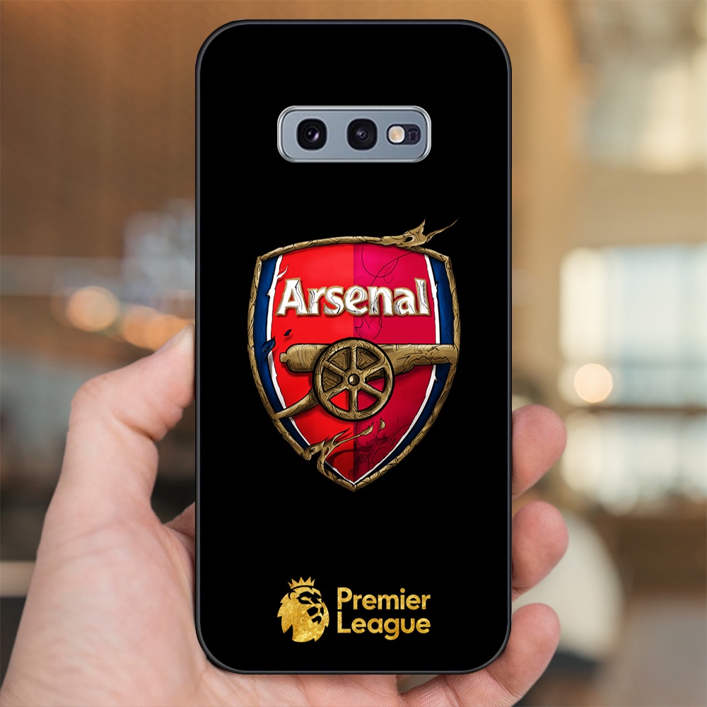 Ốp lưng Samsung S10e viền đen in hình Arsenal FC