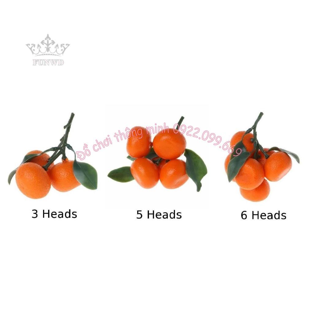 Chùm quất giả, quýt giả - Trái Cây Giả Dùng Trang Trí Nhà Cửa