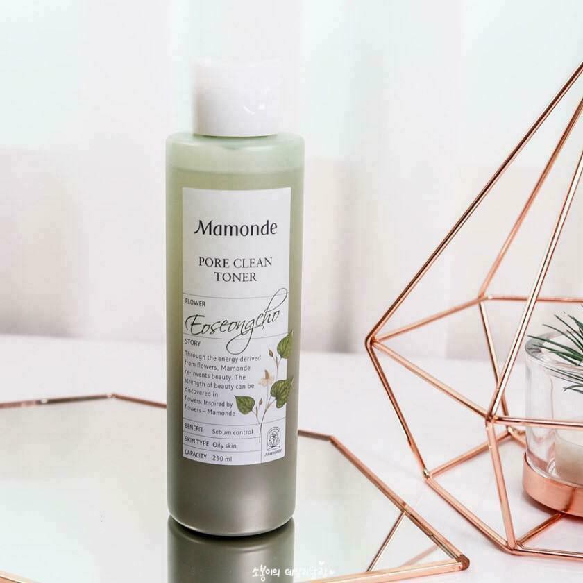 Nước hoa hồng diếp cá Mamonde Pore Clean