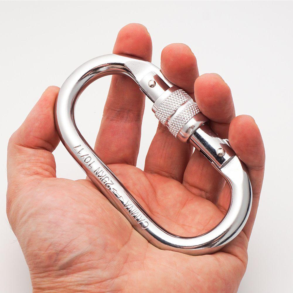 Móc Khóa Leo Núi Hình Chữ O Bằng Hợp Kim Nhôm Nhiều Màu Sắc
