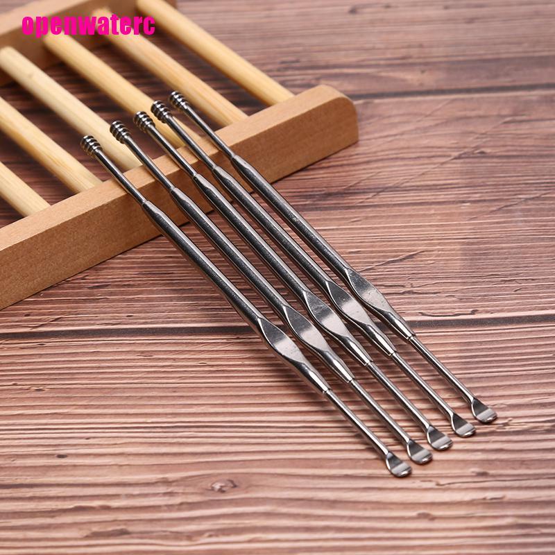 Dụng Cụ Lấy Ráy Tai Thiết Kế Hai Đầu Hình Chiếc Muỗng Độc Đáo