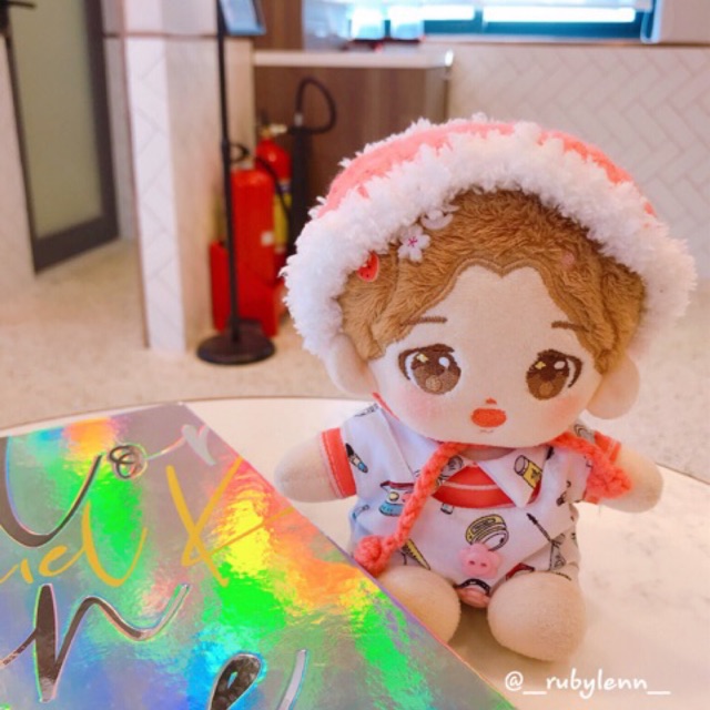 Mũ trùm đầu cho doll 15cm 20cm 10cm