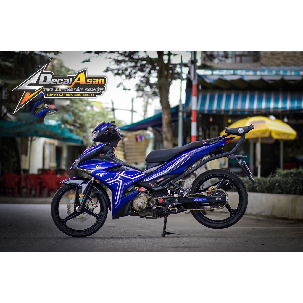 Tem Rời Exciter 150 Y15ZR MALAYSIA | Chống Xươc | Chống Bay Màu