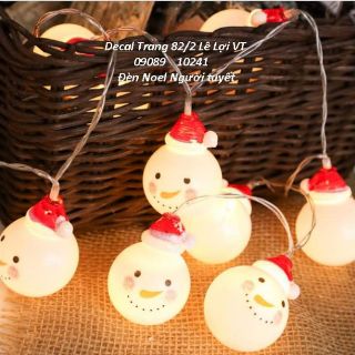 Đèn người tuyết Noel