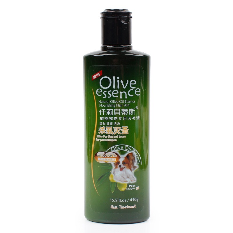 Sữa tắm Olive Chó Mèo 450ml siêu mềm mượt đầy đủ loại - ChunChut PetShop