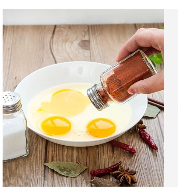 Hũ rắc tiêu, lọ rắc tiêu, lọ rắc gia vị thủy tinh sang trọng tiện lợi