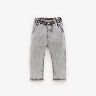 Quần/Jeans jogger cạp cao Zara xuất cho bé